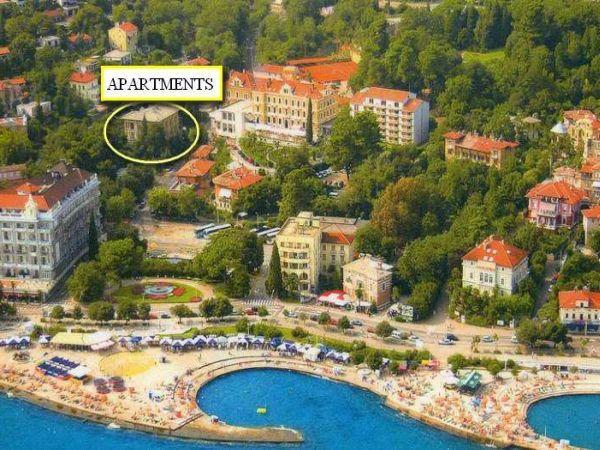 Апартаменты Studio Apartman Kamelija Опатия Экстерьер фото